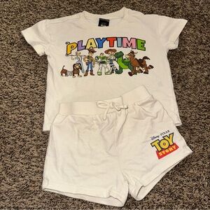 Disney White Toy Story Kids Matching Set